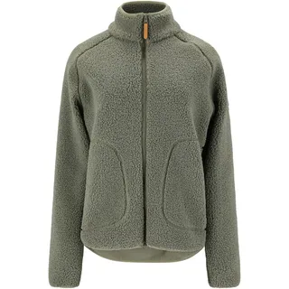 Whistler Pioneer Teddyfleece-Jacke Damen dusty olive 48