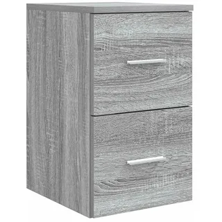vidaXL Badezimmerschrank 41 x 30 x 50 cm Grau