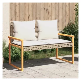 vidaXL Gartenbank 115 x 57 x 79 cm Beige