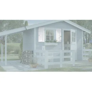 Weka Fensterladen 2-seitig Weiß BxH: 69 cm x 79 cm