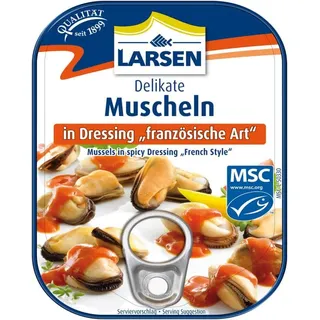 Larsen MSC Muscheln In Dressing Französische Art, 110 g