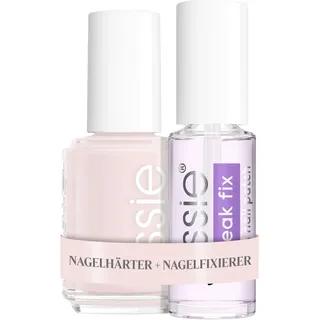 Bundle aus Essie Break Fix liquid nail patch Nagel-Fixierer, Bei Brüchen und Rissen + Essie Nagellack für farbintensive Fingernägel, Nr. 6 ballet slippers, Nude