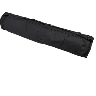 ReachMall Sportliche und stilvolle Yogamatten-Tasche, wasserdichtes Design mit durchgehendem Reißverschluss, verstellbarer Gurt (schwarz)