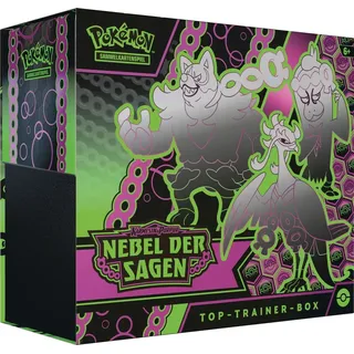 Pokémon Top Trainer Box Karmesin & Purpur Nebel der Sagen