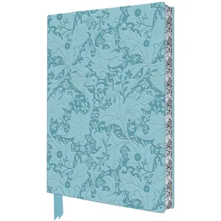 Flame Tree Gift Exquisit Premium Notizbuch DIN A5: William Morris, Mauerblümchen