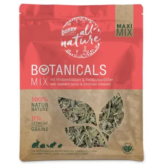 Bunny Nature Maxi Mix Himbeerblätter & Kornblumenblüten 3 x 400 g
