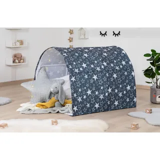 TICAA Spiel- und Betttunnel, Kinderzelt, Kindertunnel für Jungs & Mädchen Spielzelt für Bodenbett, Hochbett, Etagenbett und Einzelbett 90x200cm