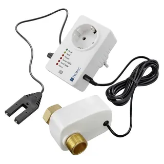 H-Tronic 1114725 WSS 1 Wassermelder mit externem Sensor netzbetrieben, über Steckdose