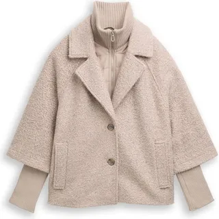 Tom Tailor Outdoorjacke im 2-in-1-Look, beige