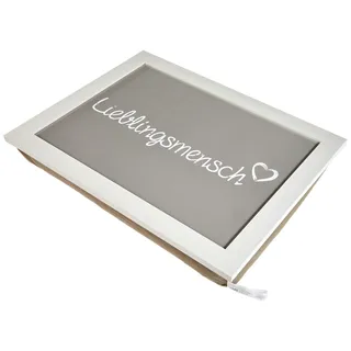 Out of the Blue Knie-Tablett Lieblingsmensch 43 x 32,5 cm,