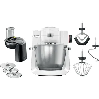 Bosch MUMS6EW13D Serie 6 Küchenmaschine White (Rührschüsselkapazität: 5,5 l, 1600 Watt)