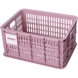 Basil Fahrradkorb Crate S Rosa