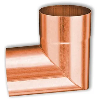 Rohrwinkelbogen 87° Grömo, Kupfer, verschiedene Größen (Ausführung: Ø 60mm)