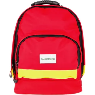 Sanismart Notfallrucksack Medicus S Rot Nylon 45 x 35 x 15 cm + 3 Modultaschen