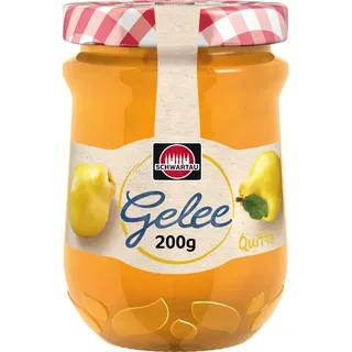 Schwartau Gelee Quitte | Aus Fruchtsaft hergestellt | Streichzart | 200 g