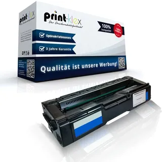 Print-Klex Tonerkartusche Cyan kompatibel für Ricoh Aficio SPC 312 DN Aficio SPC 320 DN Aficio SPC 342 DN SPC342 DN Aficio SP C 312 DN Aficio SP C 320 DN Aficio SP C 342 DN SP C342 DN - Eco Line Seri