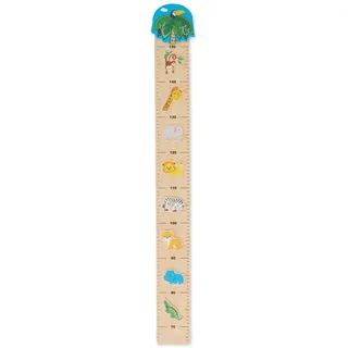 BIECO Messlatte Bieco Kinder Messlatte Holz Zoo Größenmesser