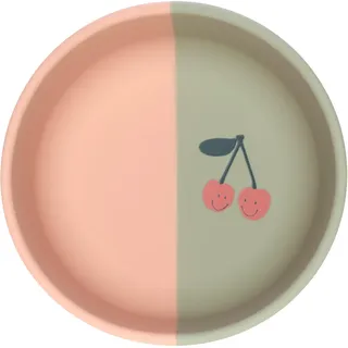 Lässig Kinderschüssel Silikon Happy Fruits Cherry