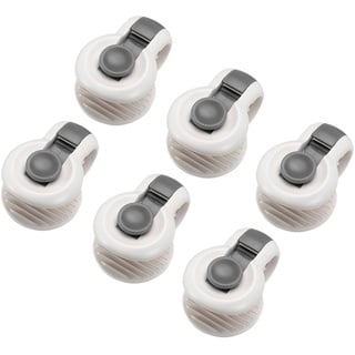 MOFIC 6 x Bettdeckenclips, rutschfeste Bettbezug-Clips, um die Bettdecke an Ort und Stelle zu halten, nadelfreier Bettdeckenhalter, Fixator für Decke, Bettlaken, Vorhang, Socken, Matratzenbezüge