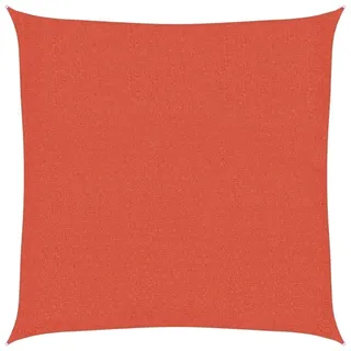 vidaXL Sonnensegel 160 g/m2 Quadratisch Terrakottarot 2,5x2,5 m HDPE