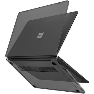 ProCase Hülle für 13,8 Zoll Microsoft Surface Laptop 7, Hartschalenhülle Ultradünne Hartschalen-Schutzhülle Snap Case für 2024 Surface Laptop 7 Generation - Schwarz