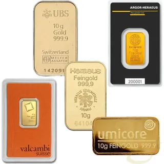 10 Gramm Goldbarren