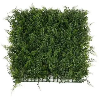 Karat Pflanzenwand Fern Kunstpflanze zur Dekoration 50 x 50 cm