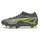 Kinder matte aged silver/yellow alert 38,5