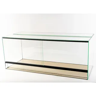 GECKOX Glasterrarium 120x60x60 cm mit Schiebescheiben
