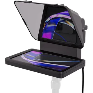 Elgato Prompter, Teleprompter mit Integriertem Bildschirm, YouTube, Twitch, Zoom, Teams, DSLR, Webcam, Smartphone, Drag & Drop-Monitoranzeige, Mac, PC, Stream Deck, 1920 x 1080 Auflösung