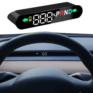 Auto HUD Head Up Display Kompatibel mit Tesla Model 3/Y Tacho meter, Elektronik Digital Speed Display Kompatibel mit -Tesla Modell Y 2023-2024