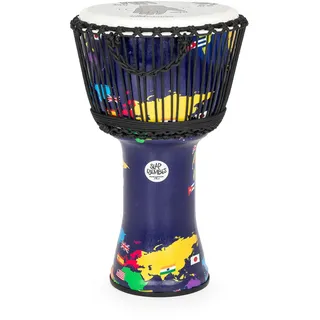 Percussion Plus World Slap Djembe Seil gestimmt - 25,4 cm (Kopf)