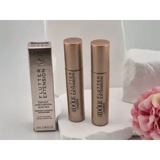 Lancome Idole Lash Flutter Extension Mascara 2x 2 ml 01 True Black NEU