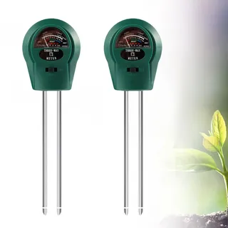Boden Feuchtigkeitsmessgerät für Pflanzen, 3 in 1 Feuchtigkeitsmesser Pflanzen, Bodenmessgeräte mit PH/Feuchtigkeit/Licht, Bodentest Messgerät für Gartenarbeit, Landwirtschaft und Außen Pflanzen