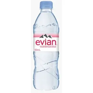 Evian Natuerliches Mineralwasser 1,5L - 6 x 0.5 L