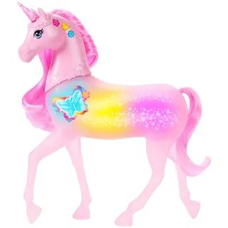 Barbie Puppenfigur Einhorn mit Licht und Sound Pink One Size