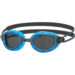 Zoggs Predator Schwimmbrille, Blau/Schwarz/Smoke, Größe S