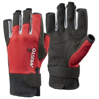 Musto Unisex Essential Sailing Short Finger Glove S, 169 True Red