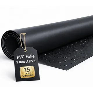 Galińscy Professionelle Teichfolie PVC 1mm, 15 Jahren Garantie für Gartenteich Swimmteich UV- und witterungsbeständig (2m x 8m)