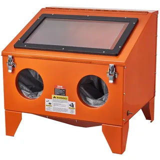 Vevor 151 L Sandstrahlschrank, Tischschrank mit Strahlpistole 4 Düsen