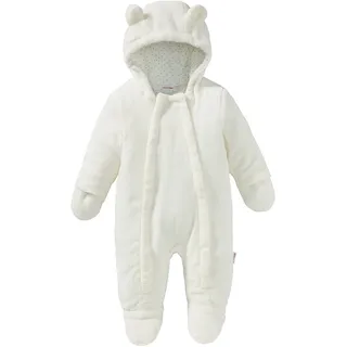 Bornino Plüschoverall, weiss, 62