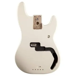 Fender Standard Precision Bass Korpus Erle - Arctic White | E-Bass Body aus Erle, P-Bass Ersatzteil, passend für Standard Precision Bass, leicht & resonant, für Upgrades & Repairs