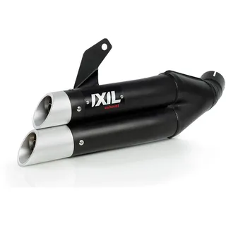 IXIL Hyperlow black XL Endschalldämpfer für NC 700 X/S, 12-, NC 750 X/S, Integra, 14-, Euro 3+4, (Black)