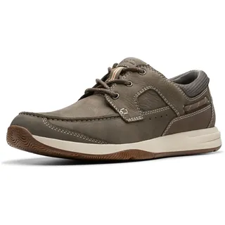 Clarks, Taupe Nubuk, 14 US