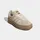 Stone Khaki / Cream White / Gold Metallic 38