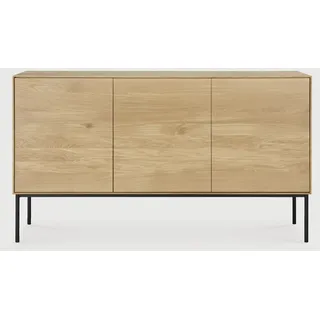 Ethnicraft Whitebird Indoor Anrichte Eichenholz - Schwarz