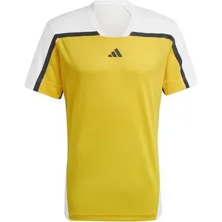 ADIDAS Herren Shirt Tennis HEAT.RDY Pro FreeLift, Größe M in Braun SPARK/WHITE