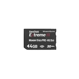 SanDisk Memory Stick Pro-HG Duo Extreme III 4GB Speicherkarte (original Handelsverpackung)