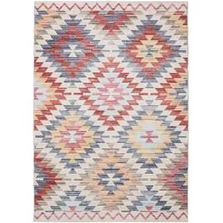 benuta Vintage-Teppich, Mehrfarbig, Beige, Kunststoff, Vintage, Rechteckig, 300x400 cm Oeko-Tex® Standard 100, in verschiedenen Größen erhältlich, rutschfeste Unterfläche, waschbar, Teppiche , Böden, Teppiche, Vintageteppiche