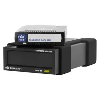 Overland-Tandberg RDX-Laufwerk QuickStor 8866-RDX, extern, USB, bis 260 MB/s, inkl. 4 TB RDX-Medium